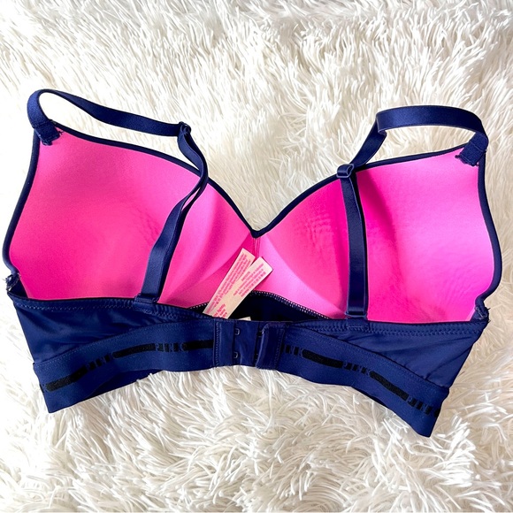 PINK Wear Everywhere Lightly Lined Wireless Bra 34D - Picture 3 of 5